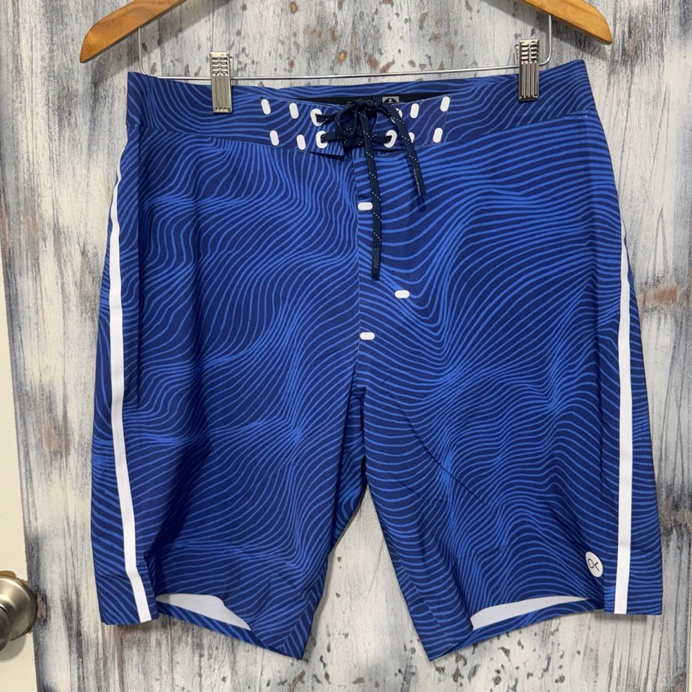 Outerknown Apex Boardshorts Quick Dry 4-way Stretch Size 30 ~ 9” Inseam
